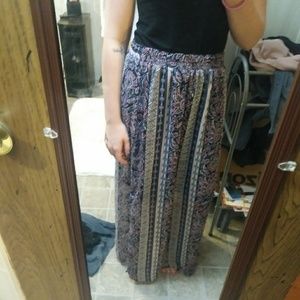 Pretty light chiffon maxi skirt